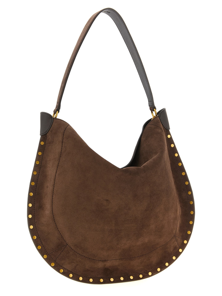 Isabel Marant Oskan Hobo Soft Shoulder Bags - Brown | 800dd38de7715387bf1937064376c7f3ce4079b8
