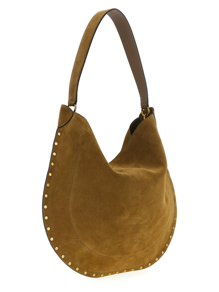 Isabel Marant Oskan Hobo Soft Shoulder Bags - Brown | e2f7ff9a5072450f6b0af5b8524cb67dafba6291