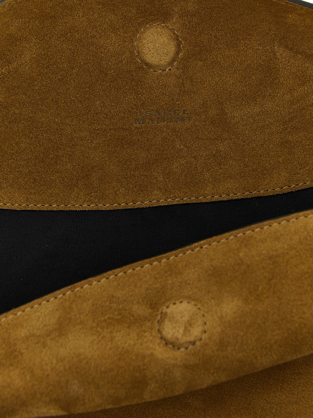 Isabel Marant Oskan Hobo Soft Shoulder Bags - Brown | 6000c193deaa2a0308193b0fde4d23a8c9120ac7