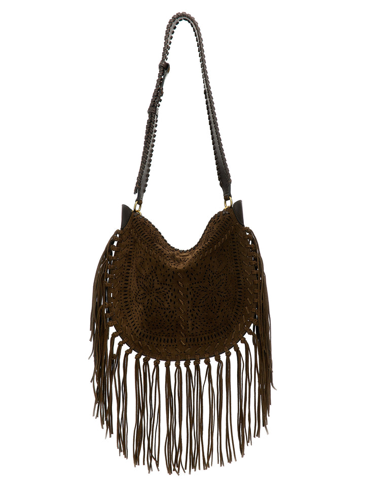 Oskan Hobo Soft Shoulder Bags Brown