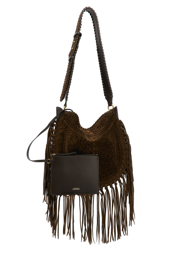 Oskan Hobo Soft Shoulder Bags Brown