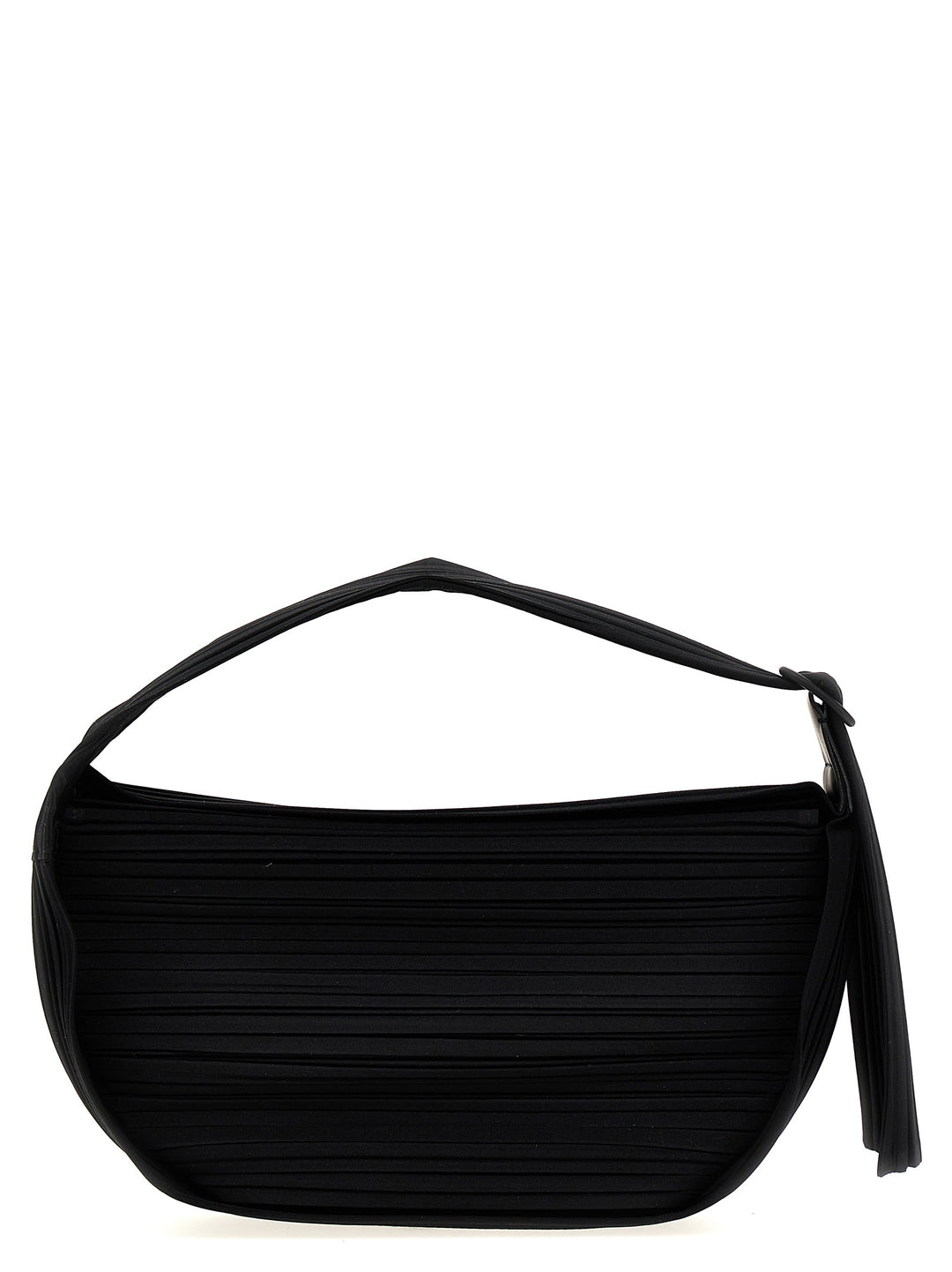 Half Moon Hand Bags Black