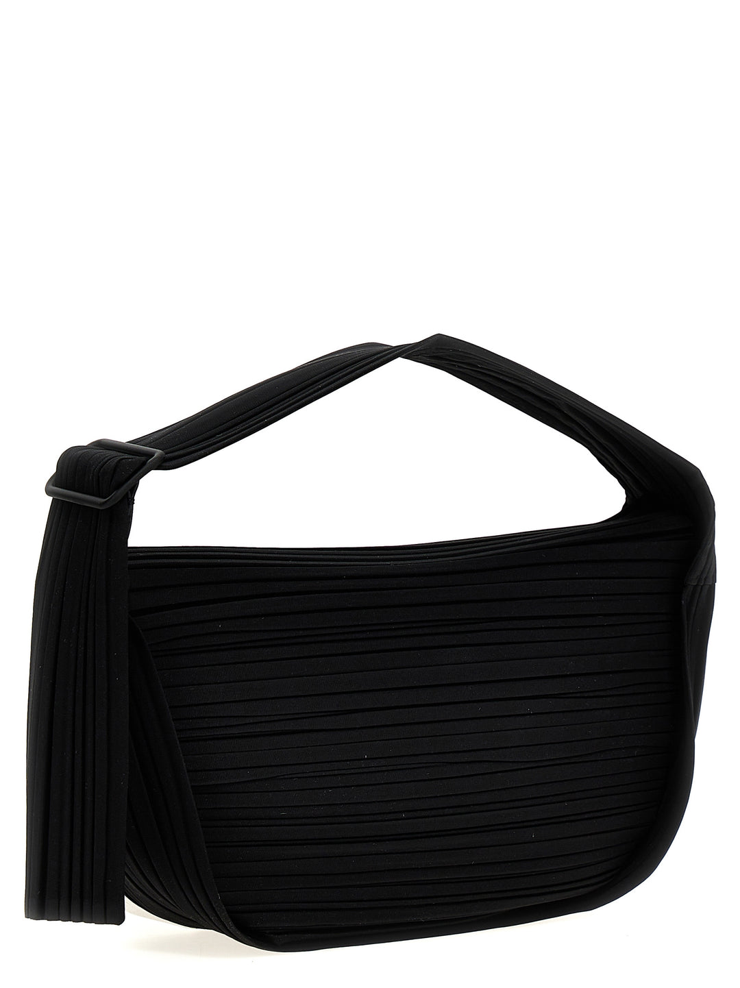 Half Moon Hand Bags Black