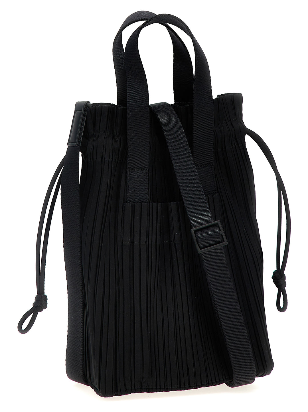 Pleats Tote Tote Bag Black