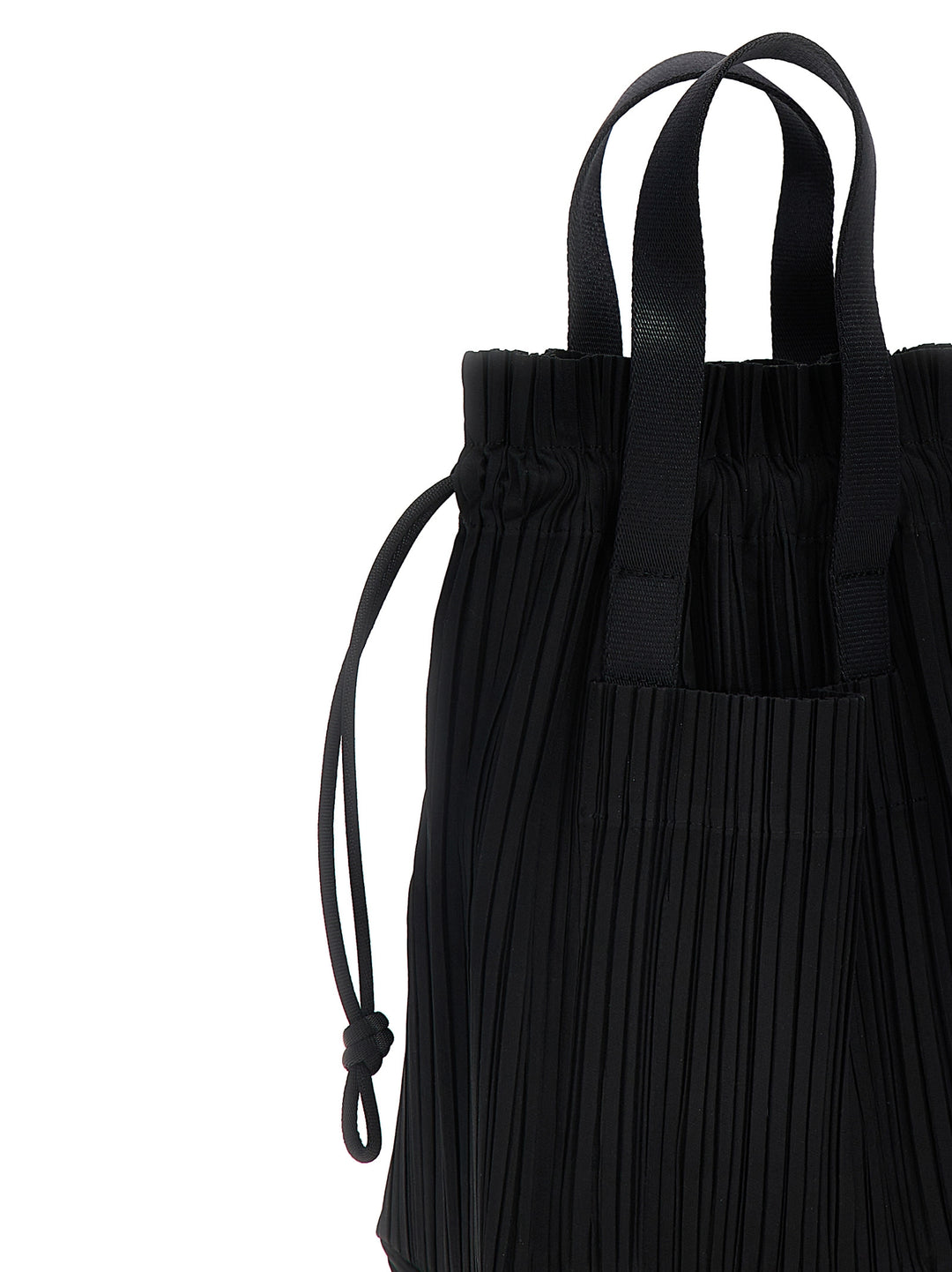 Pleats Tote Tote Bag Black