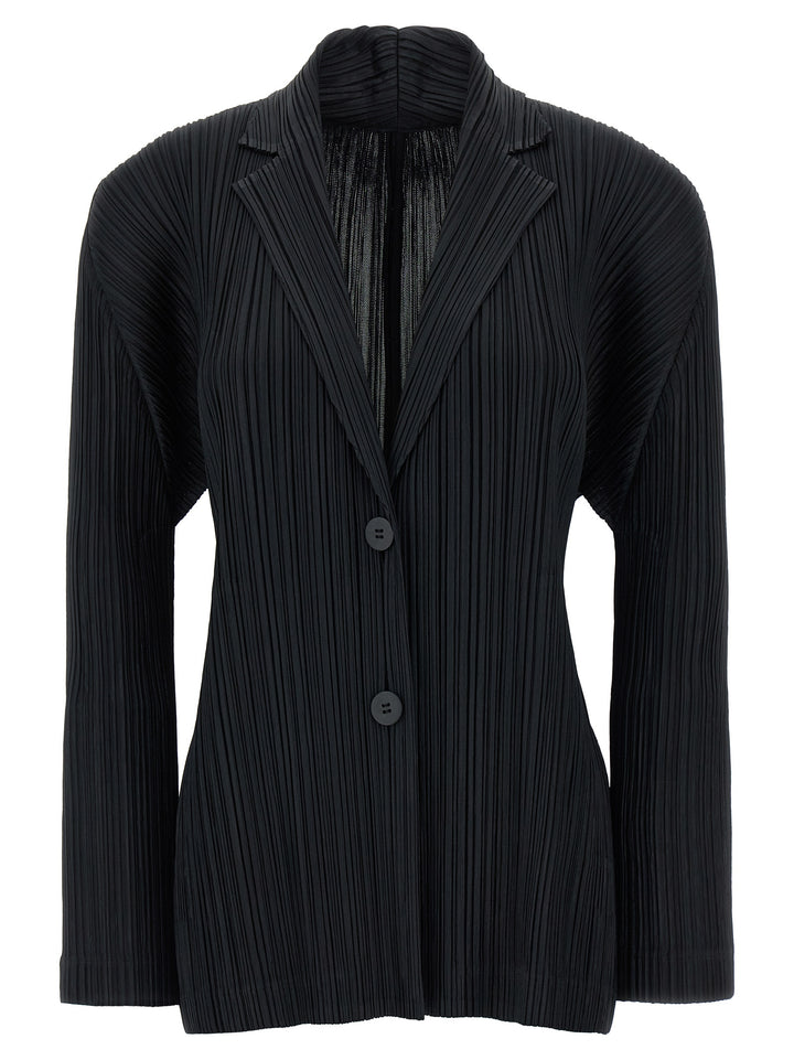Pleats Please Issey Miyake Pleats BlazerS - Black | 1159042cc014d91df0c762faa7d1f26cad7a6c49