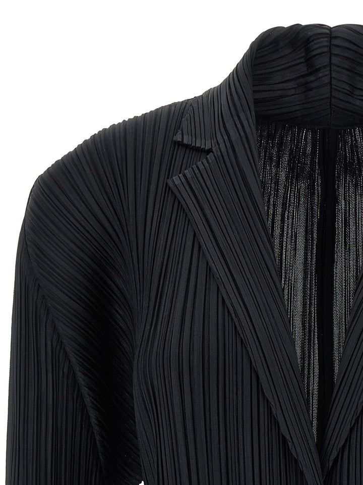 Pleats Please Issey Miyake Pleats BlazerS - Black | 0237748cfaa6cc590ea4002af0c2594c86903399