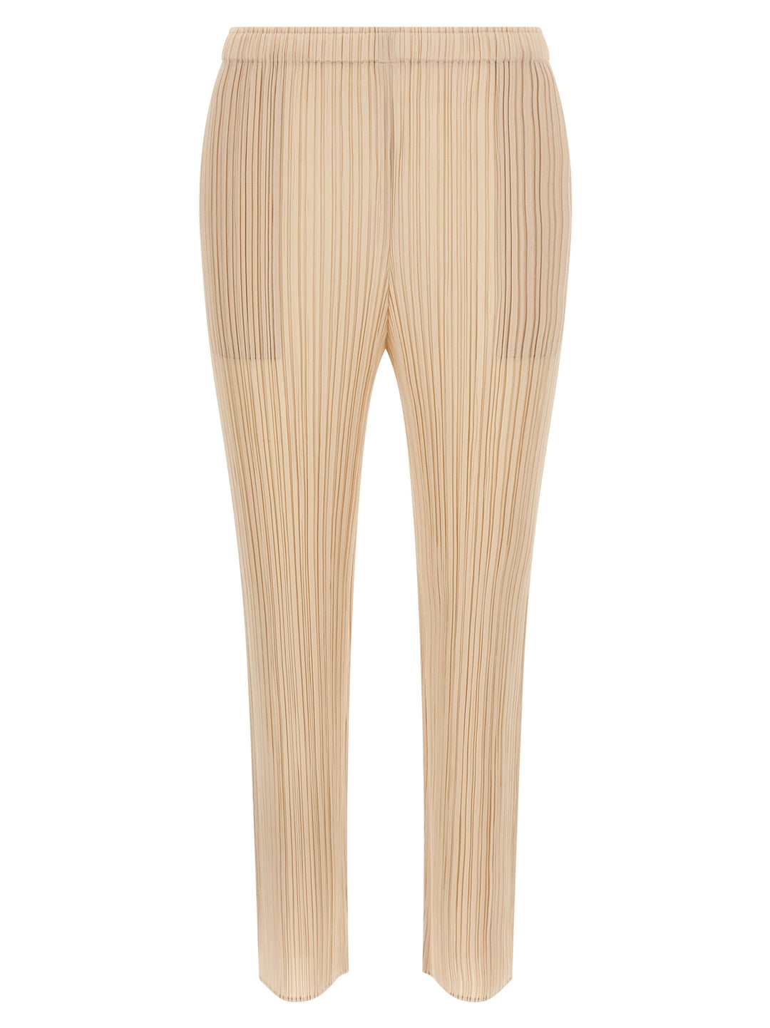 Pleats Please Issey Miyake Monthly Colors: July Pants - Beige | f79d613e0d4deea1461fdcf9710f88ded5dc0090