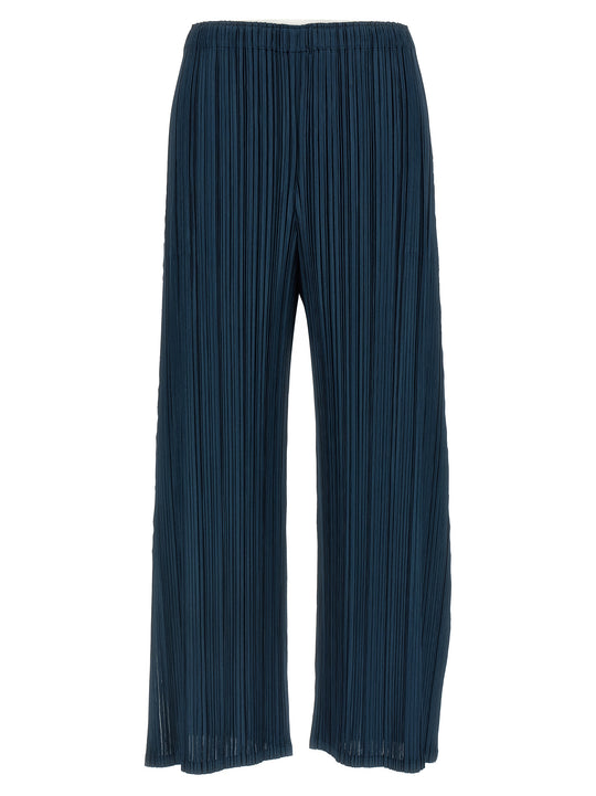 Mellow Pleats Pants Blue