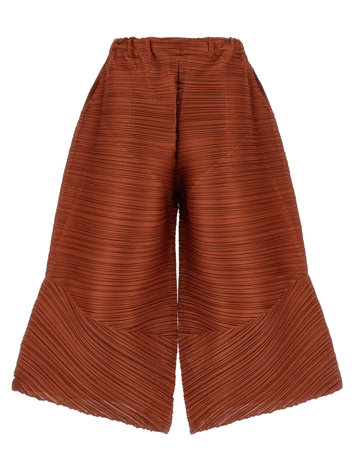 Pleats Please Issey Miyake Thicker Bounce Pants - Brown | 5dec18a95ccd65a3ece9284d52a3748ea7448dd6