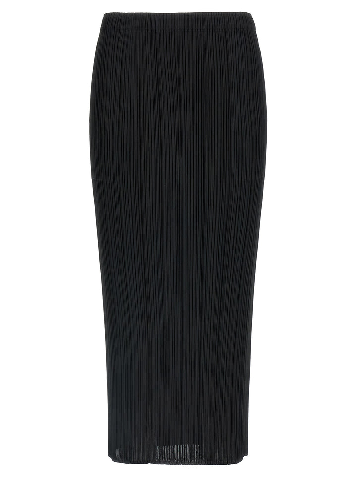 Pleats Please Issey Miyake Basics Skirts - Black | 7322fb0a2f411cfd47b17b4b83904d994969c918