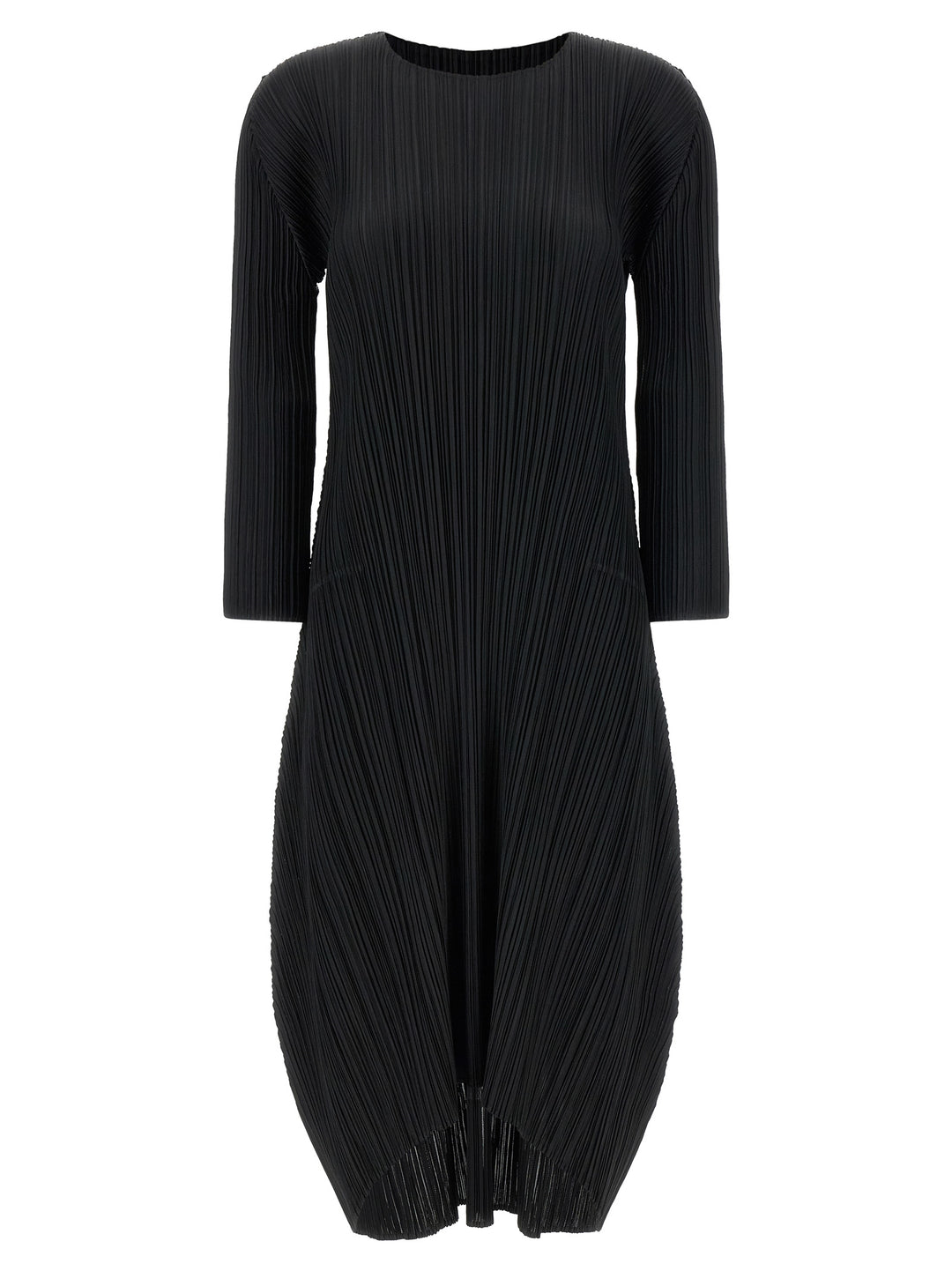 Pleats Please Issey Miyake Monthly Colors October Dresses - Black | e6e75725873067cb1601eb32e717a1afc4c172bc