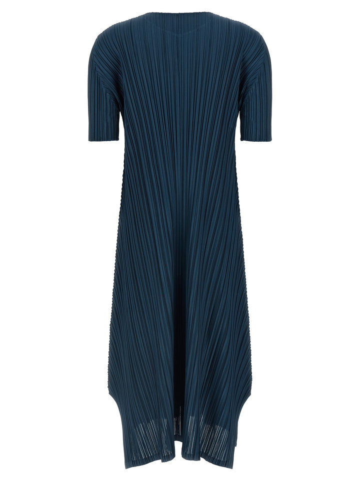 Pleats Please Issey Miyake Mellow Pleats Dresses - Blue | d5d2887be7335db7959c010c11d7b7887a318c36