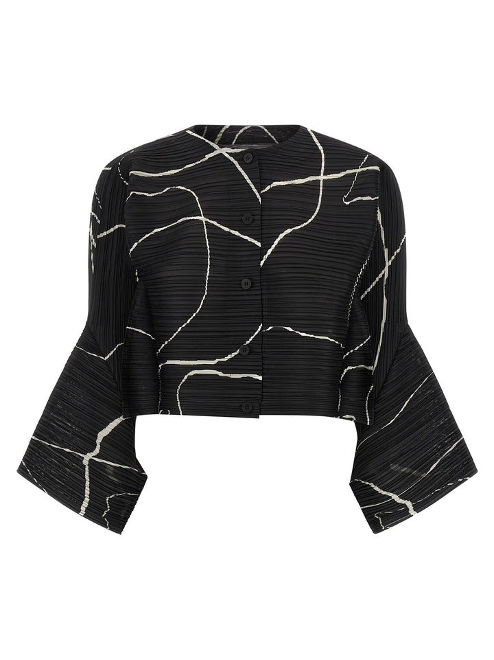 Pleats Please Issey Miyake Pause Sweaters and Cardigans - Black | b4b9892fd807705673c45752165ff8e1cf5b9e67