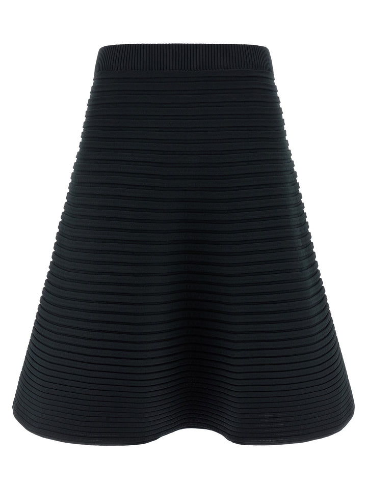 Pleats Please Issey Miyake Bounce Knit Skirts - Green | 4b6d3c80ce8bd2c2577452c51f8c6b945e42f913