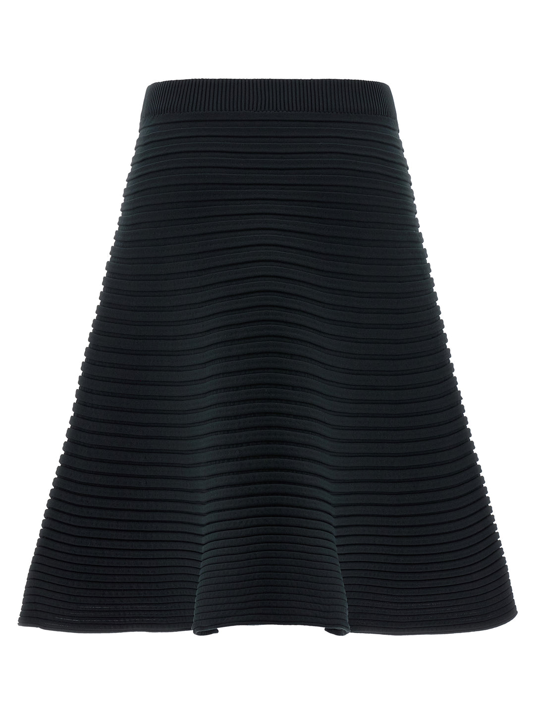 Pleats Please Issey Miyake Bounce Knit Skirts - Green | 18500f491aa84ec366560352714e559698e5c0b2