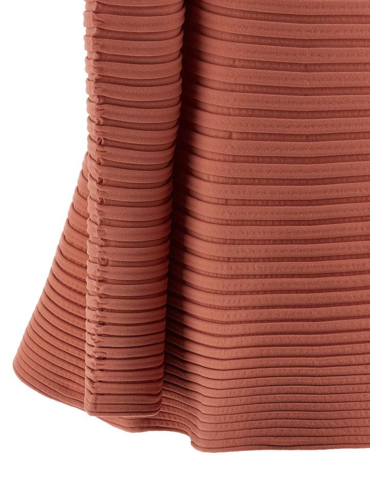 Pleats Please Issey Miyake Bounce Knit Tops - Pink | 8895213aa195393a10a34259a48ff19940b46185