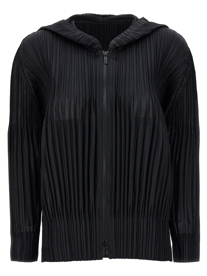 Pleats Please Issey Miyake Fluffy Basics Sweaters and Cardigans - Black | 337c6cb4cb18fb9eebfa53c1fdad47e674218f30