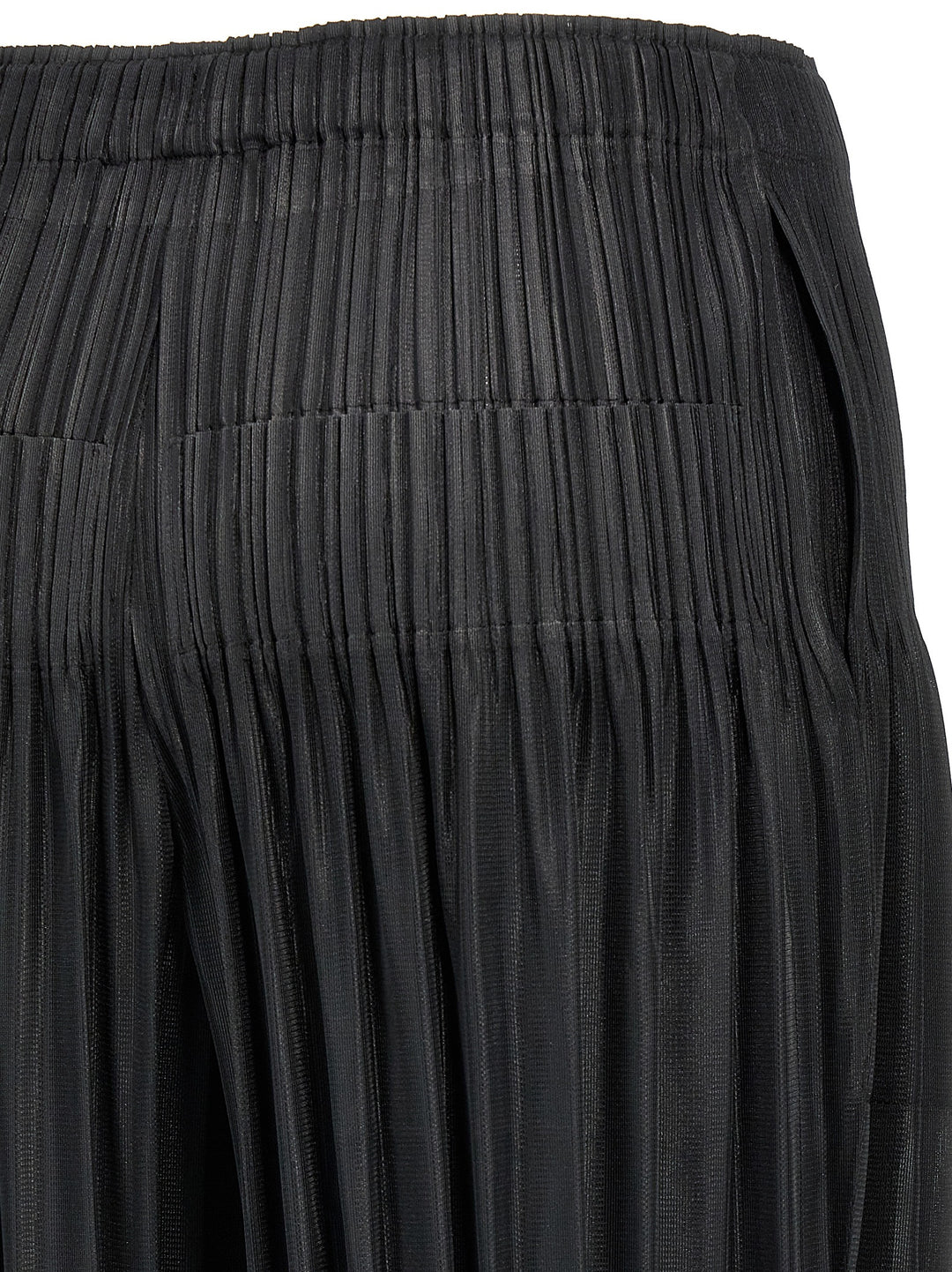 Pleats Please Issey Miyake Fluffy Basics Pants - Black | f5a1080035ea10b1166937d54682b47366efc2ea