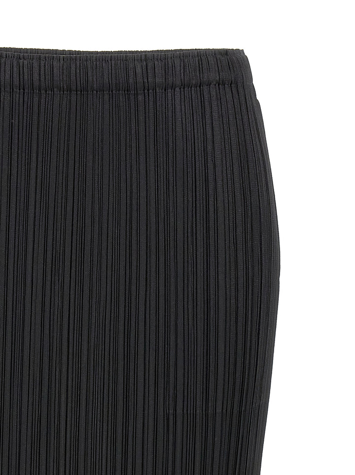 Pleats Please Issey Miyake Basics Skirts - Black | 417c27ed50ef8a7e668decf491e2c7b6b837db80