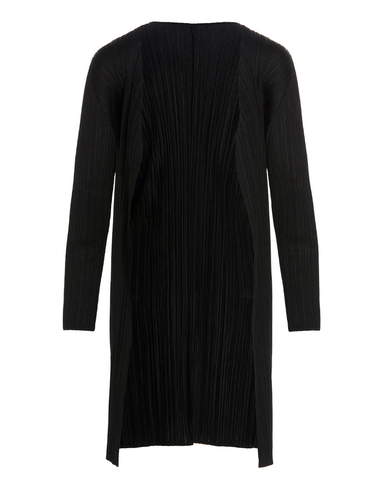 Pleats Please Issey Miyake Basics Coats and Trench Coats - Black | bae327fd2e19ba01105a31441fa9978f7b80d741