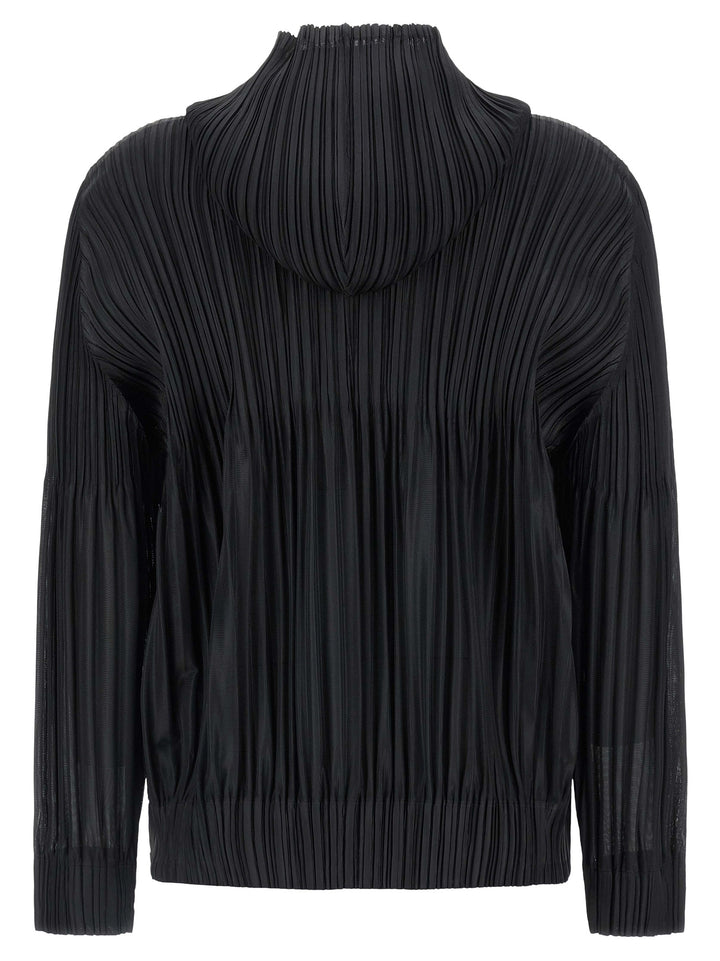 Pleats Please Issey Miyake Fluffy Basics Sweaters and Cardigans - Black | e367fdf4f50cbec048463e45a2f4abb0e6c5996a
