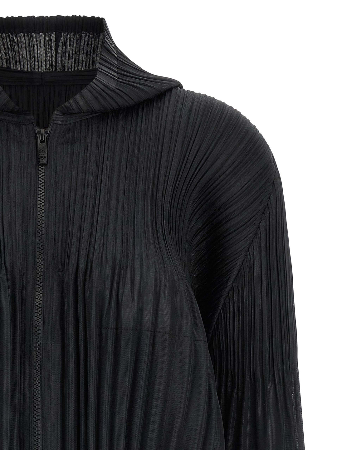 Pleats Please Issey Miyake Fluffy Basics Sweaters and Cardigans - Black | d753584812a316d7017a3ffc2db2024644b3fce8