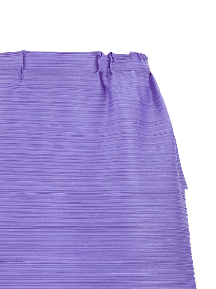 Pleats Please Issey Miyake Bouncy Basket Skirts - Purple | c9d144053fde6296b176e8f488bb3d6e9d912c48