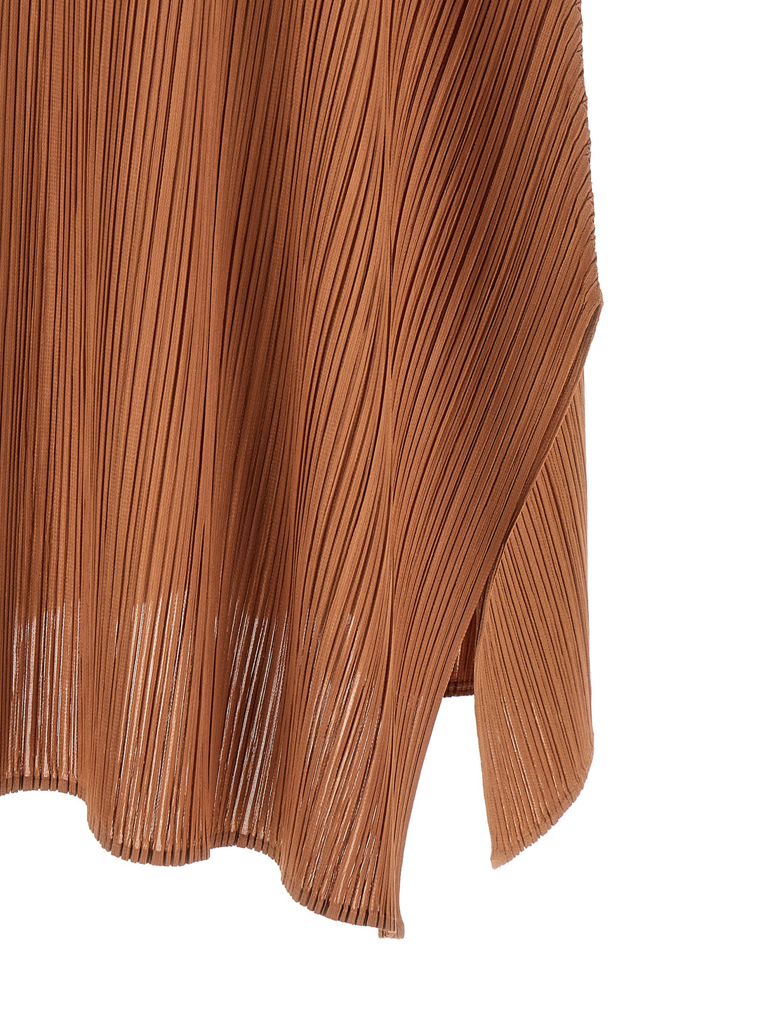 Pleats Please Issey Miyake Monthly Colors: March Dresses - Brown | 9310c4c98742cb6f3b3138996c12a36cae246e81
