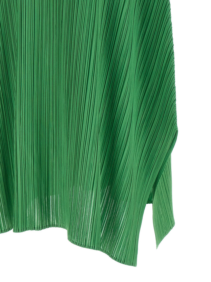 Pleats Please Issey Miyake Monthly Colors: March Dresses - Green | d967b07520662649095af8c685933d9cf3b9474b