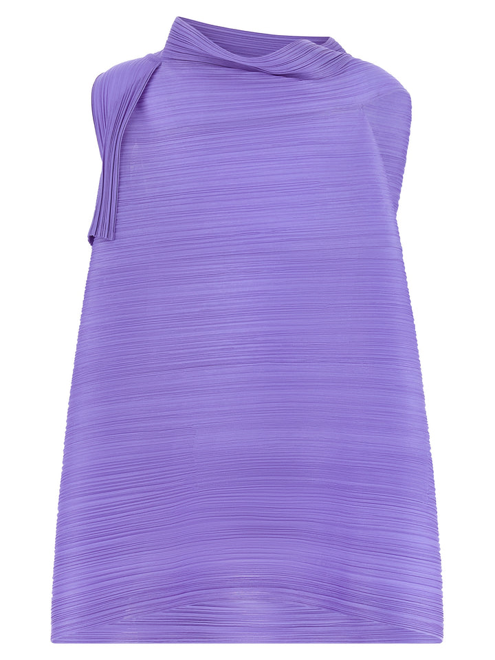 Pleats Please Issey Miyake Bouncy Basket Shirt and Blouse - Purple | 8c10dca2acc2c6b35ec46889500c8515a7d71e36