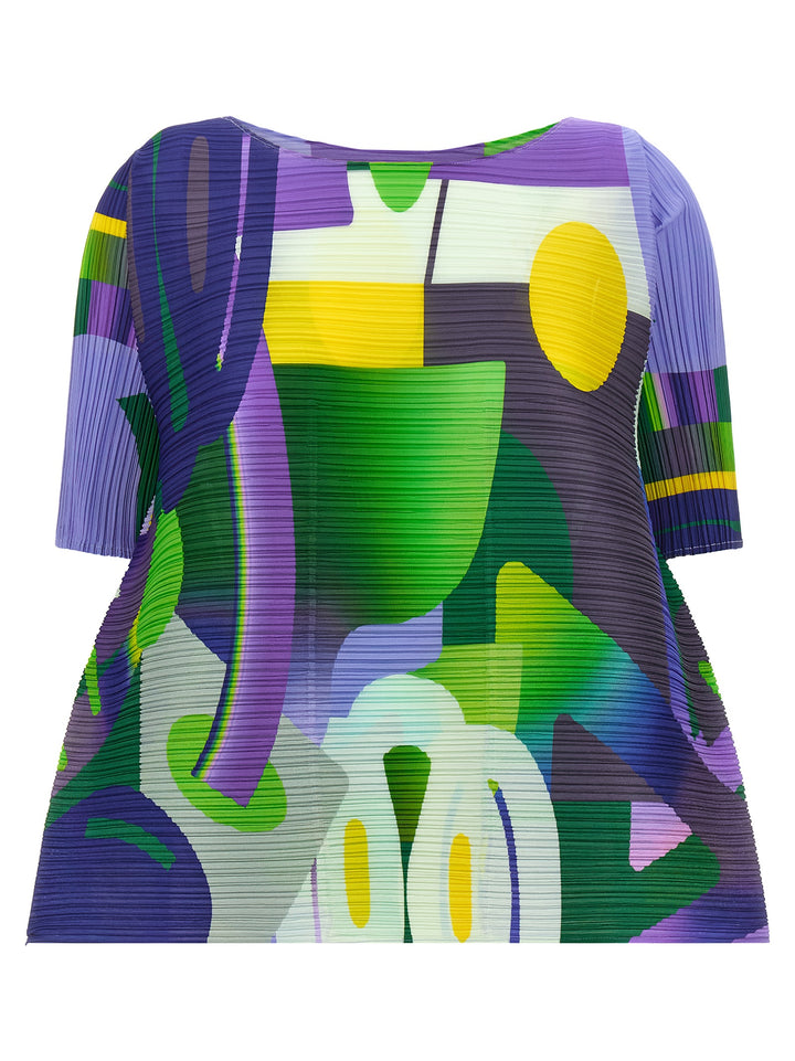 Pleats Please Issey Miyake Playground Tops - Multicolor | e8a2120d1e6efd878081d33e706426efd3662f3b