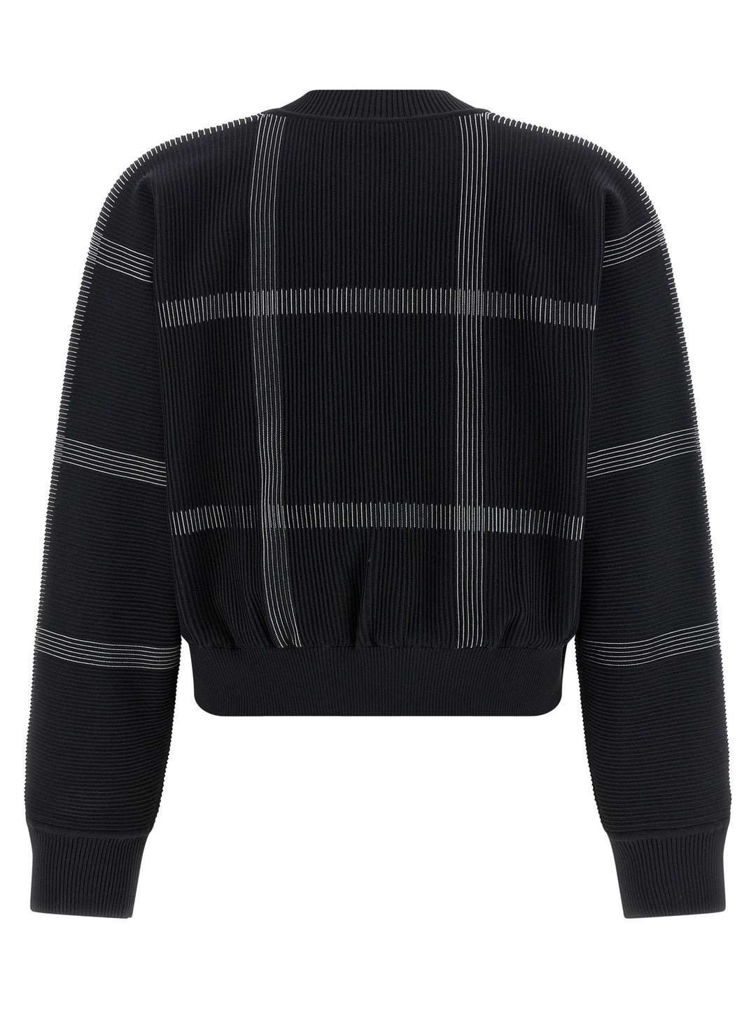 Pleats Please Issey Miyake Crossing Knit Sweaters and Cardigans - Black | 00889be5197e5bc4b781a038fdf7e3d8cc3459e4