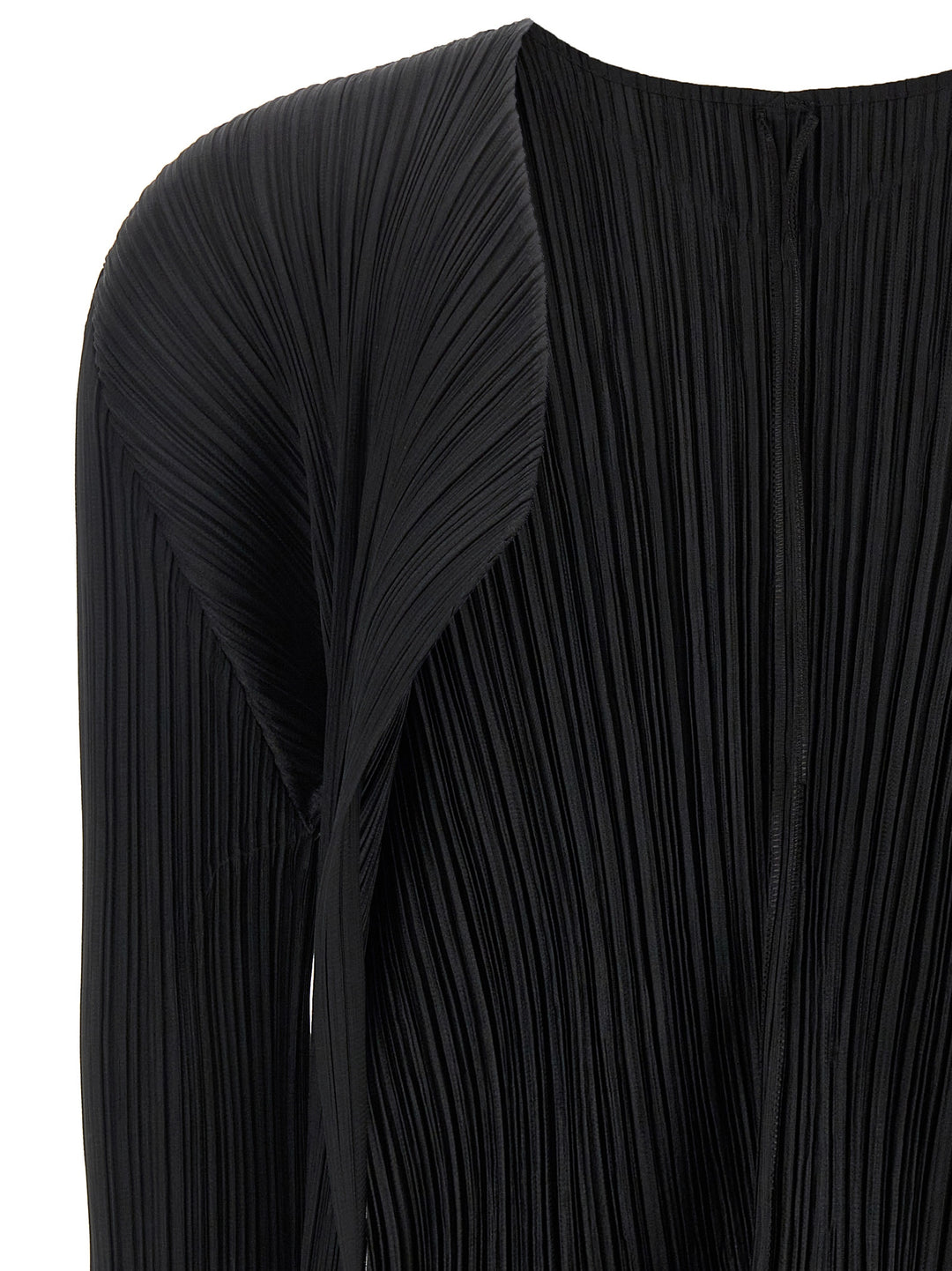 Pleats Please Issey Miyake Monthly Colors: June Sweaters and Cardigans - Black | 73d594e7649026a039bcea86e06bdff4e0c78ef9
