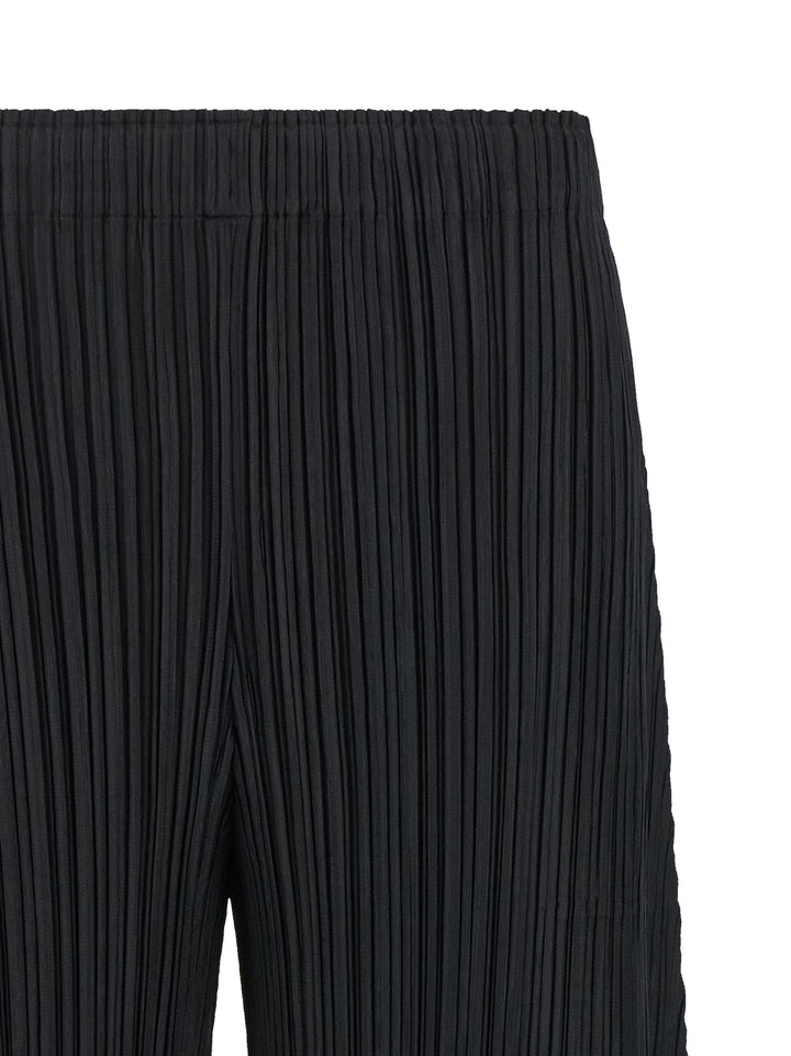 Pleats Please Issey Miyake Thicker Bottoms 1 Pants - Black | 720d6e0078edd44aa8e1ddf7e8fe3f14ef5a954a