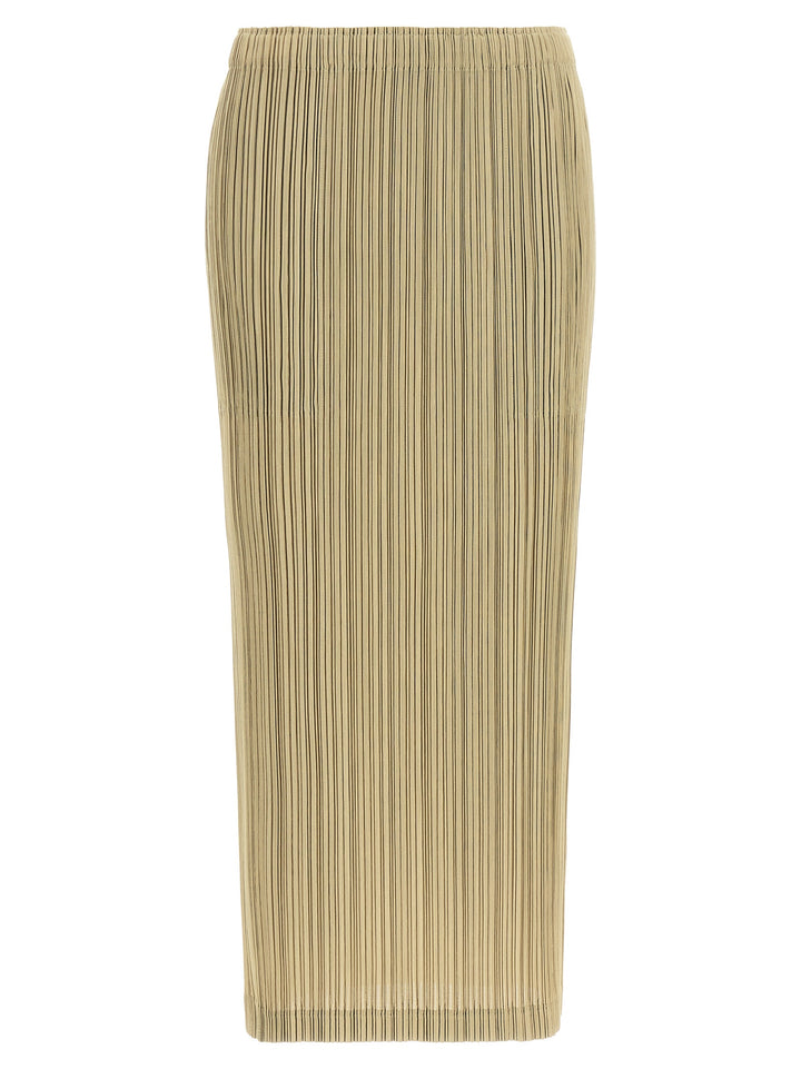 Pleats Please Issey Miyake Thicker Bottoms 1 Skirts - Beige | 3b9793193344996eb4c55c9e94c5b22a350c8177