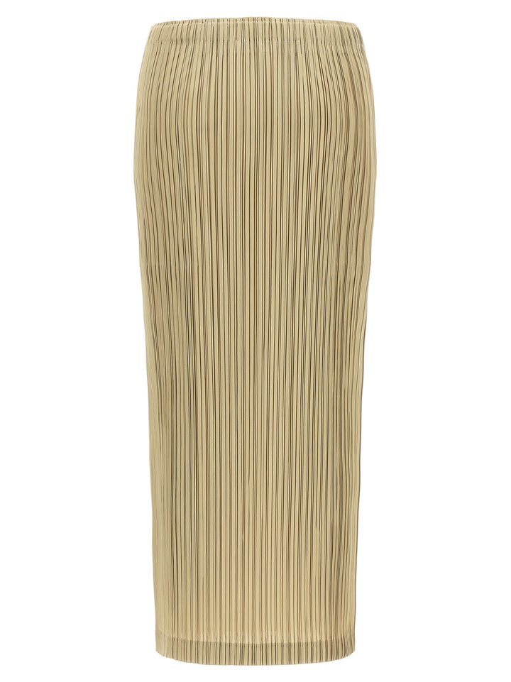 Pleats Please Issey Miyake Thicker Bottoms 1 Skirts - Beige | 2ef5baed2db0bfe3224dfa33bcf786838423e2a6