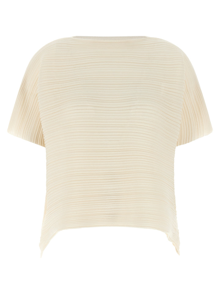 Pleats Please Issey Miyake Paper Bounce Shirt and Blouse - White | 698ce7f29bce0f6cd29e2807076bade132ae5d21