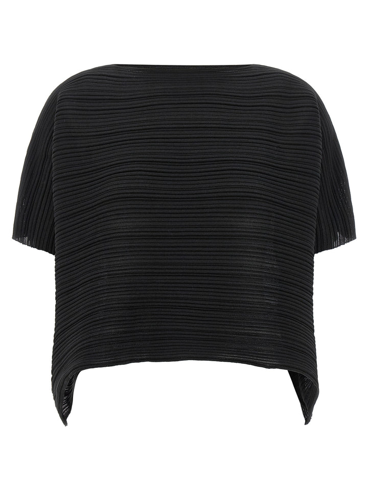 Pleats Please Issey Miyake Paper Bounce Shirt and Blouse - Black | 160ea9a7eeb613585bb0bec3ae00251e7f4221d3