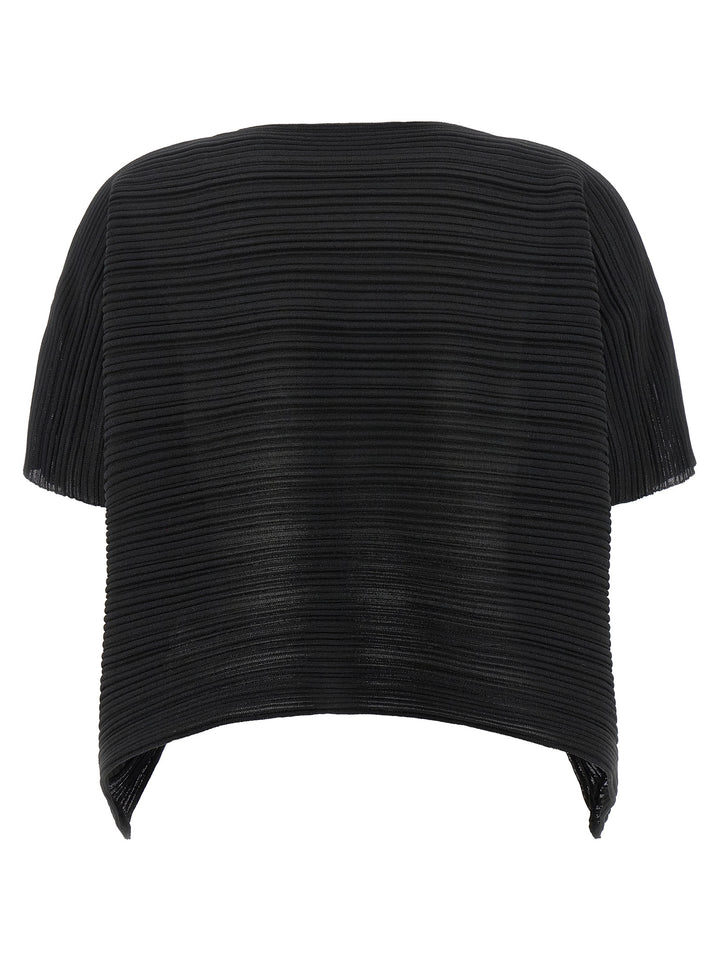 Pleats Please Issey Miyake Paper Bounce Shirt and Blouse - Black | c1e7ebe405e0522aace059ae1599dea88db2d453