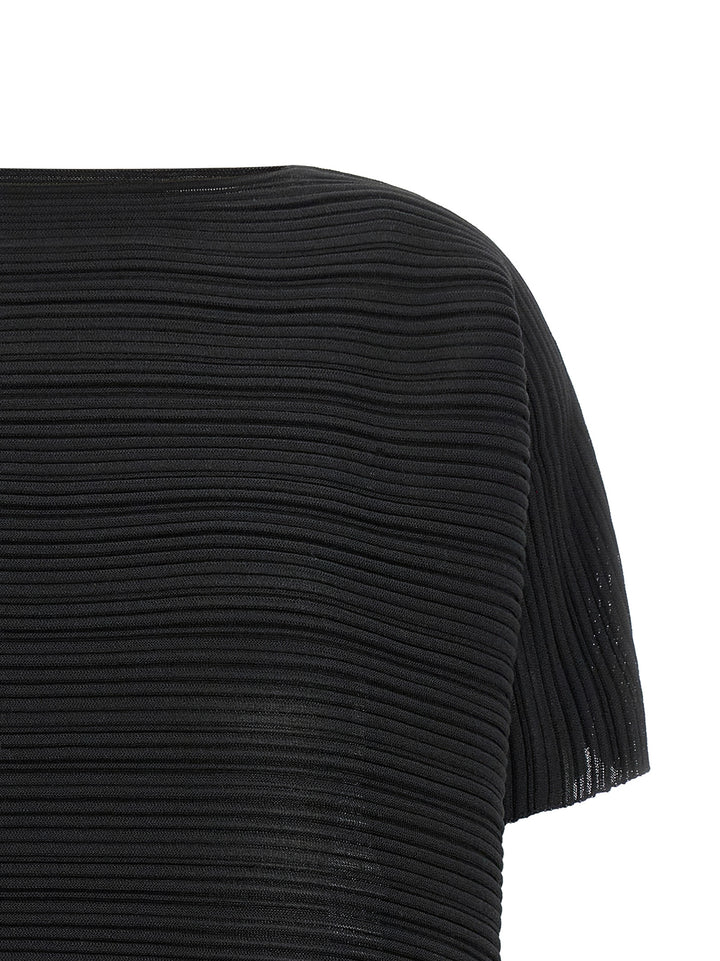 Pleats Please Issey Miyake Paper Bounce Shirt and Blouse - Black | 06223db85a9ec7ef16bb113368e873bbcebd8230