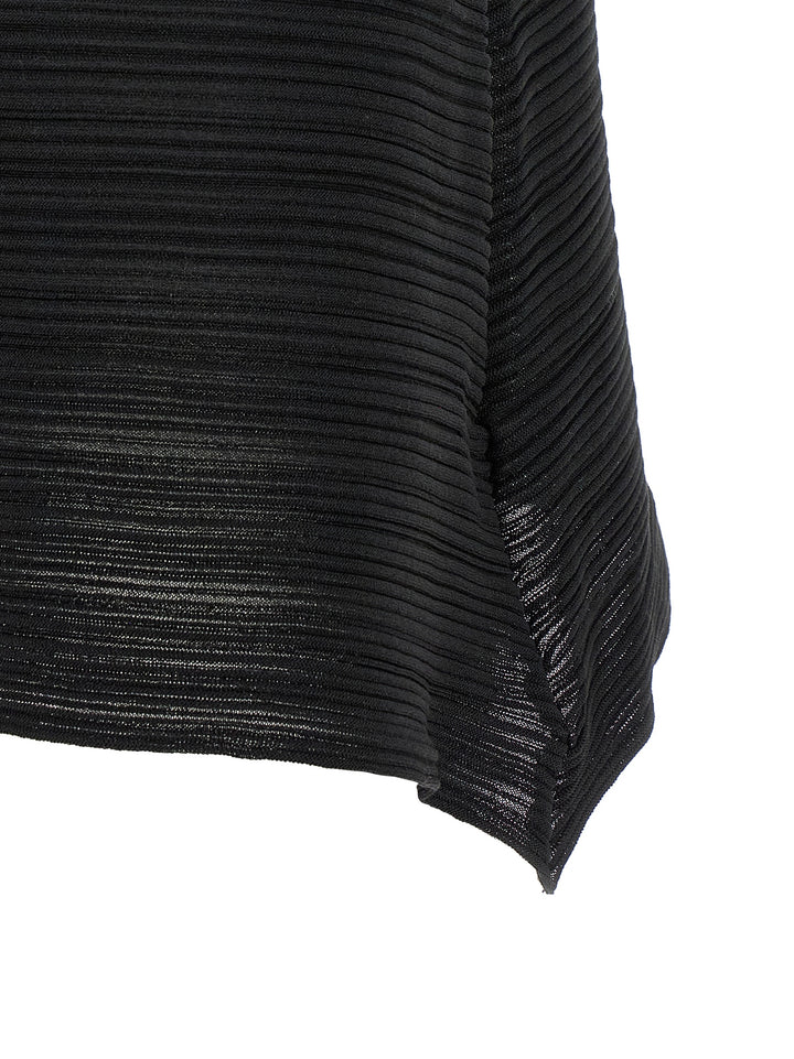Pleats Please Issey Miyake Paper Bounce Shirt and Blouse - Black | ce10059de96012b21c71ee33e0ce7530caf7b142