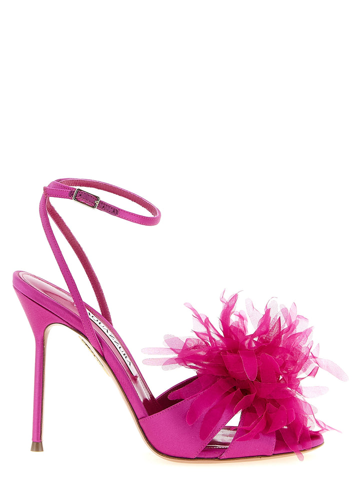 Aquazzura Poème Sandals - Fuchsia | 2c22c7cf7f0aab8cfaea2ee44dfc1bf08afbcf45