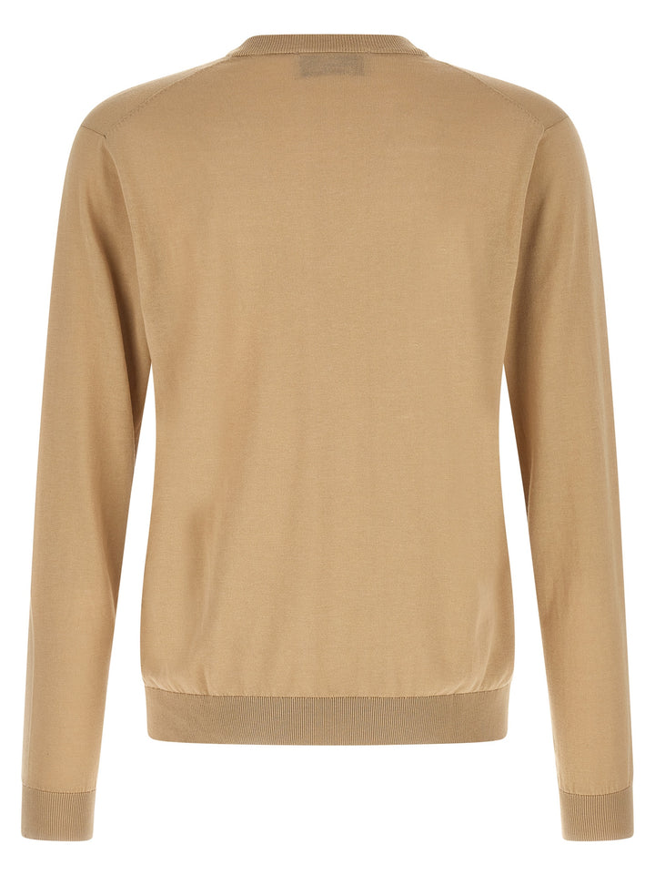 Riviera Project Cotton And Silk Sweater Sweaters and Cardigans - Beige | 2130a6ea1b7ce6a55312825bdd75c51e2f019a54