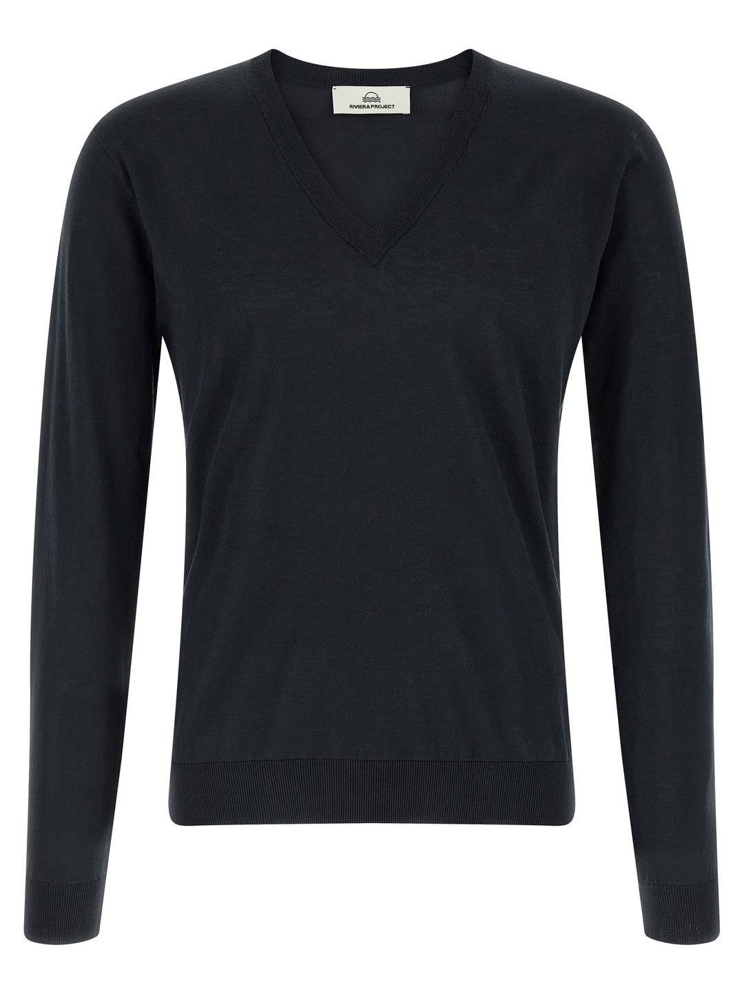 Riviera Project Cotton And Silk Sweater Sweaters and Cardigans - Blue | e1ed112efae2802e3fd0b907718c7b191b4919ae