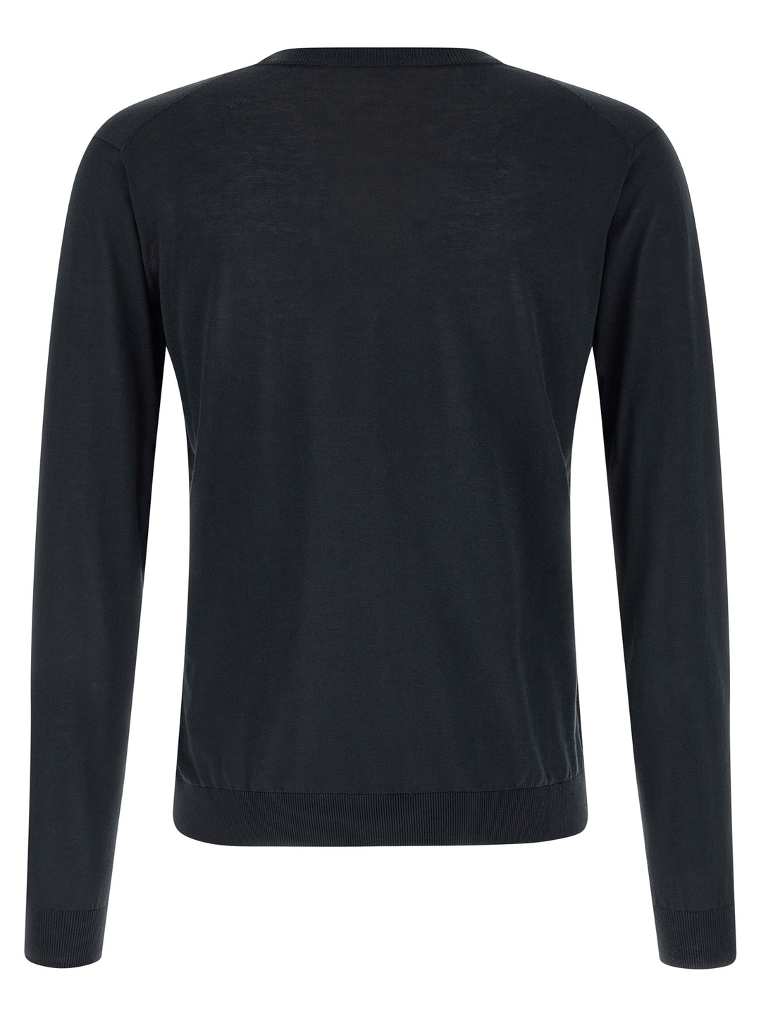 Riviera Project Cotton And Silk Sweater Sweaters and Cardigans - Blue | 467ad05d3ec5b60413d04654a2bcc2a52b619e6a