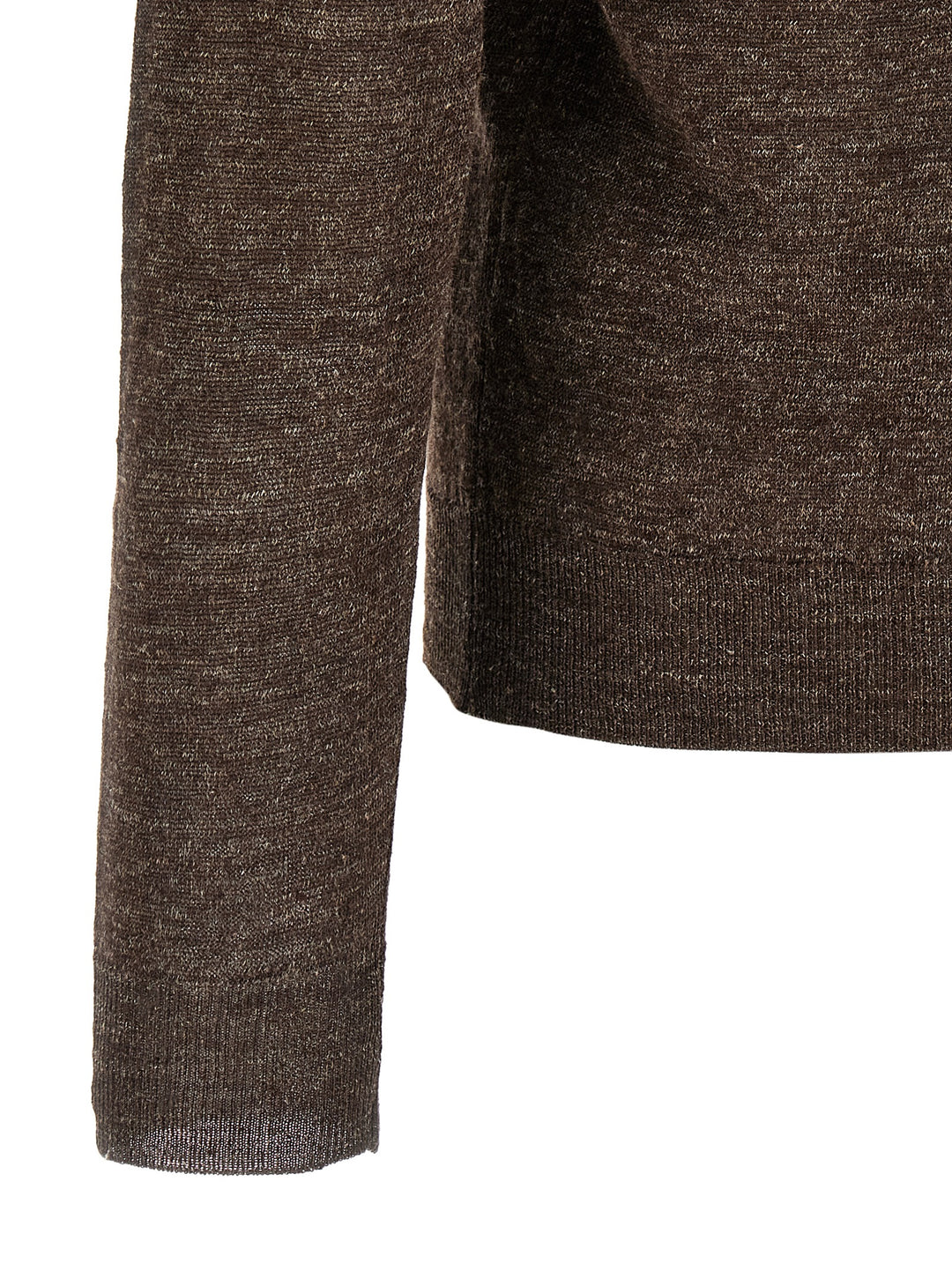 Riviera Project Linen And Silk Sweater Sweaters and Cardigans - Brown | c0a9e2178f8611901a2f27195117743dea35ec95