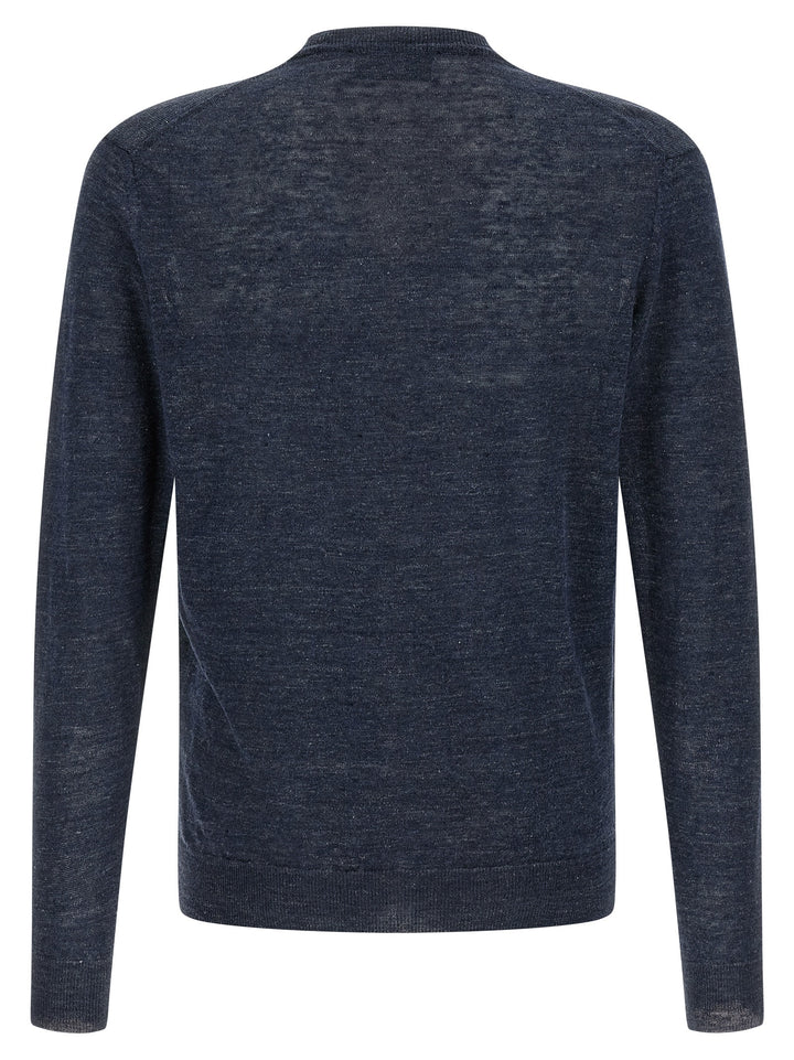 Riviera Project Linen Silk Cardigan Sweaters and Cardigans - Blue | c08e625a421243ce65d6d0ad205197a8dfb3c9b3