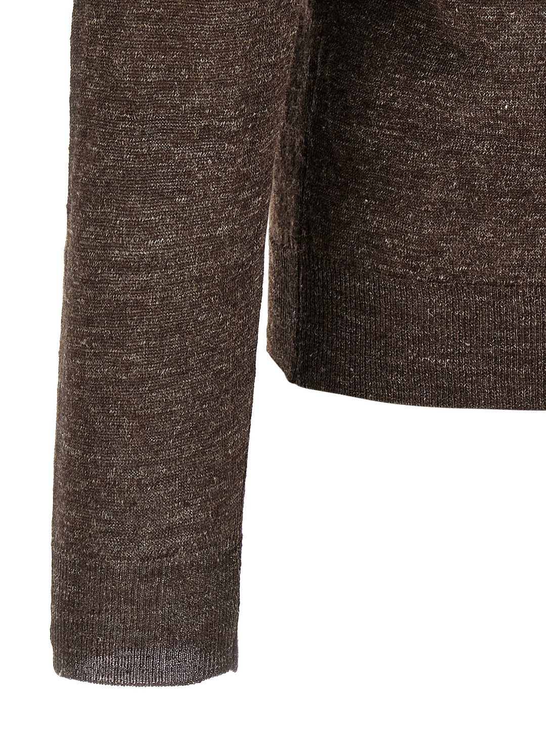 Riviera Project Linen Silk Cardigan Sweaters and Cardigans - Brown | d5c0d1656f339137dbbe84674c97ffcd517f264c