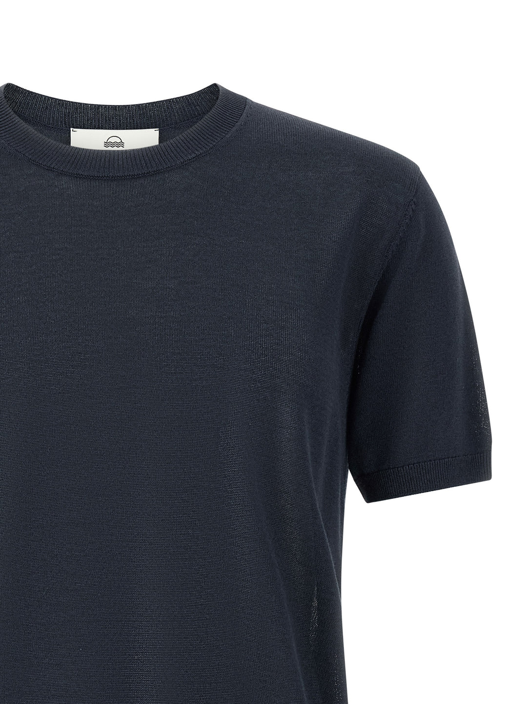 Riviera Project Crew-Neck Sweater Sweaters and Cardigans - Blue | c9fb50ac37e87dc318b1f6c937347272e80bb6ea